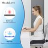 Orthopedic Seat Cushion Pillow For Sciatica Prostate Hemorrhoid Tailbone Chair