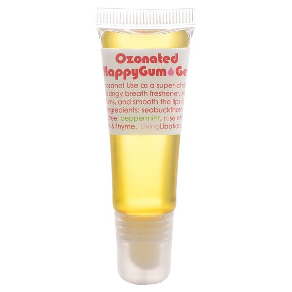 Living Libations - Organic/Wildcrafted Ozonated Happy + Healthy Gum Gel (.34 fl oz / 10 ml)