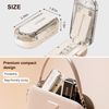 Multi-Pill Cutter with Replaceable Blades & Safety Guard – Precision Splitter for Small to Large Tablets. (Beige)