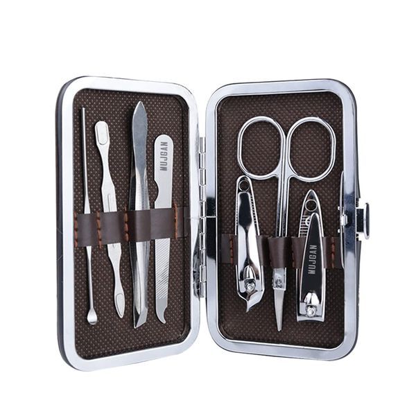 Professional Manicure Pedicure Grooming Kit - Nail Clippers, Cuticle Remover, Toenail Care, Travel Tool Set for Men & Women