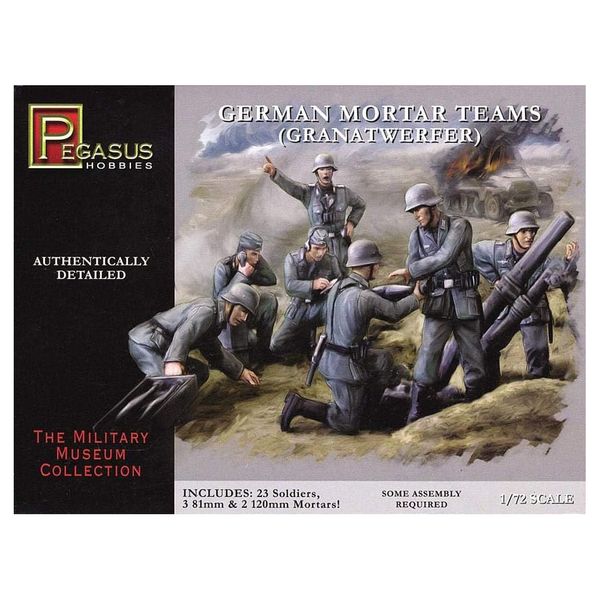 Pegasus PG7204 Figure 1/72 WW II: German Grenade Launcher
