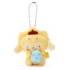 Sanrio 378364 Pompompurin Flat Mascot Holder (Dinosaur)