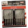 Esco EA552GC 11-Piece Set [+-] Screwdriver Set (Precision)