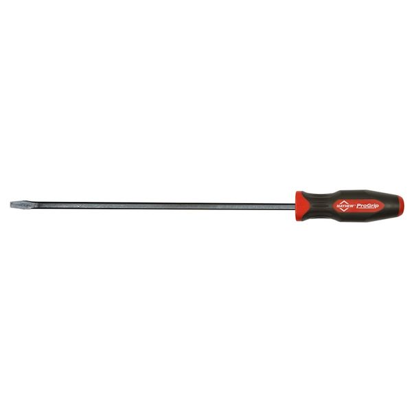 Mayhew Pro 40113 31-Inch 24-S Reg Straight Screwdriver Pry Bar, Red and Gray