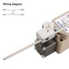 Baomain Limit Switch WLCL Adjustable Rod Lever Momentary 380V 10A