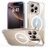 [Built-in Lens Stand, Compatible with Magsafe] ESR iPhone 2024 Pro Case Clear