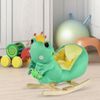 Indoor Childrens Swaying Frog Animal Chair Play Toy for Kids 18-36 Months Old