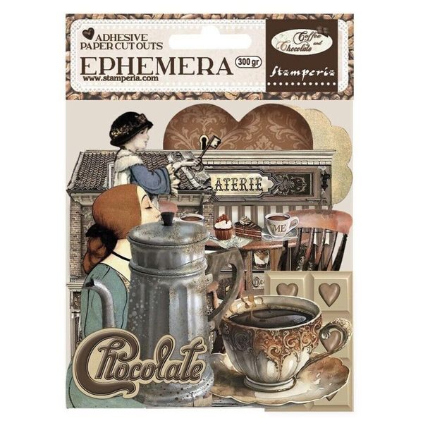 Stamperia International Coffee and Chocolate Ephemera