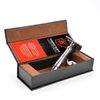Double Edge Safety Razor by VIKINGS BLADE, Long Handle, Swedish Steel Blades Pack + Luxury Case. Traditional 3 Piece, Heavy Duty, Reduces Razor Burn, Smooth, Close, Clean Shave (Model: The Godfather)