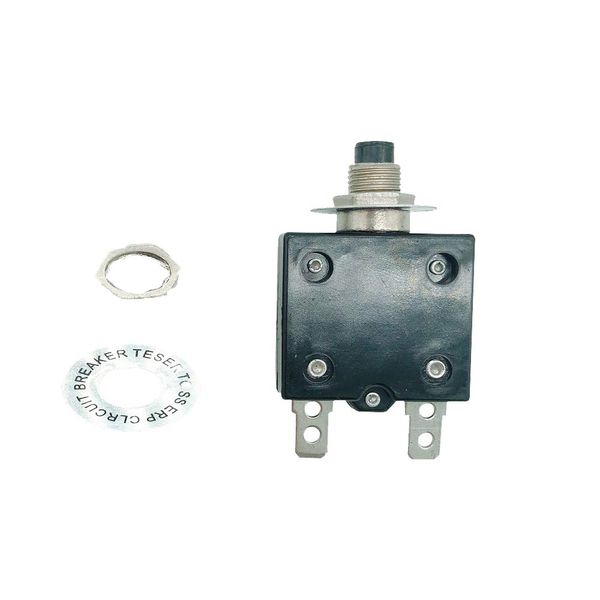 Thermal Circuit Breakers AC 125/250V Push Button Manual Reset Overload Protector Switch 40A