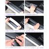 Car Side Step Guard Side Step Scuff Plate Interior Exterior Scuff Plate Protects Scratch-Proof Scratch Hide Dirt Proof