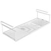 Adjustable Under Shelf Storage Basket Rack Organizer – Kitchen Cabinet Pantry