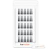 kwmobile Plastic Dart Tips Set - 50x Soft Plastic Tip Points for Electronic Dart Boards with 2 BA Threads - Black
