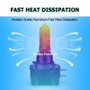 SOFOC-H9B 12V Headlight High Beam Light Fog Light Replacement Bulb White 65W 1500lM High Performance 2Pcs