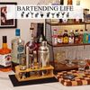 Bartender Kit Cocktail Shaker Set With Stand Bar Tool Bar Set For Drin