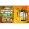 3 Pure Vitamin C 1600mg support immune System high quality 300 capsules ascorbic