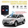 2pcs Keyless Entry Remote Control Car Key Fob Clicker Transmitter Replacement US