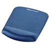 Fellowes 9287302 PlushTouch Mousepad Wrist Support with Microban - Blue