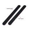 10PCS Nail Files Set Professional Nail File Black Double Sided Emery Board Manicure Kit for Nail Grooming and Styling (100/180 Grit)