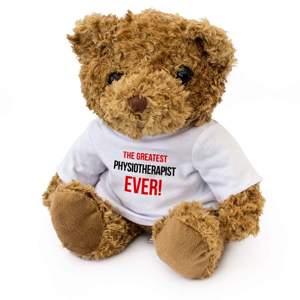 GREATEST PHYSIOTHERAPIST EVER - Teddy Bear - Cute Soft Cuddly - Gift Present Award