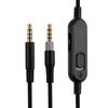 Alphatec HyperX Cloud MIX Replacement Cable, Compatible with HyperX Cloud MIX Gaming Headsets, 3.5mm Headsets Aux Cord, Inline Mute, Volume Control, 6.6 Ft, Black