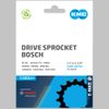 KMC Bosch Gen 2 Super Narrow Front Sprocket, Black, 15T