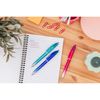BIC 4 Colours Gradient Smooth Ink Retractable Multicoloured Ball Pen Pack of 5