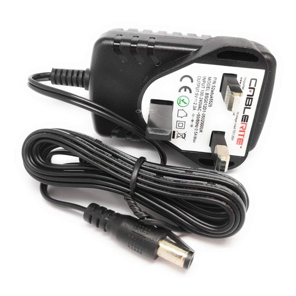 5v power supply adapter for PIONEER DDJ SX DDJ-SX DJ controller - psu plug cable