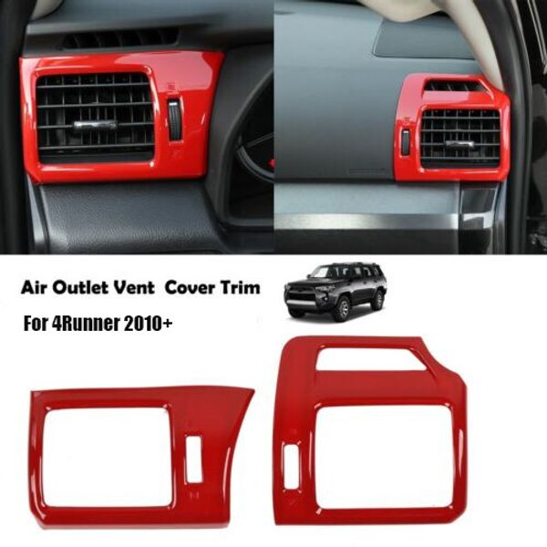 For 4runner SUV 2010+ Left & Right Air Conditioner Outlet Vent Trim Cover
