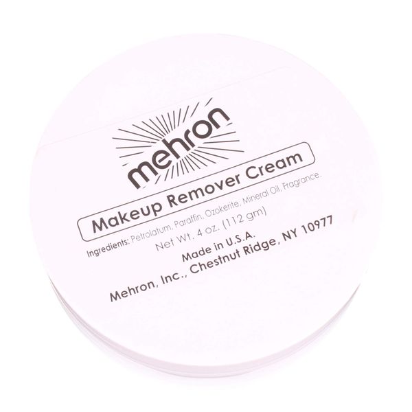 Mehron Makeup Remover Cream 4 oz