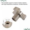 Microwave Oven Turntable Roller Support Coupler Shaft Replacement 5mm x 7mm 2 Pcs
