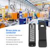 Electrical Distribution Terminal Block, Corrosion Resistant 12 Position Safety Wire Distribution Block 150A (Black)