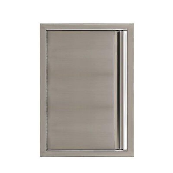 Outdoor Kitchen Doors 17W x 24H Inch, 304 Stainless Steel Access Doors, Doubl...