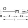 KS Tools Ergotorque 159.1063 Hexagon Socket Screwdriver