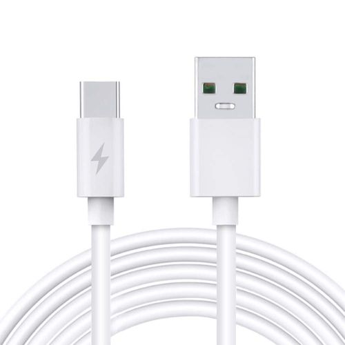 SapplySource 3.3ft White 5A Fast USB-C Type-C Charger Charging Cable Cord for LG Q70 /W30 Pro/Stylo 5 /V40 ThinQ Power Data Sync Cable Lead