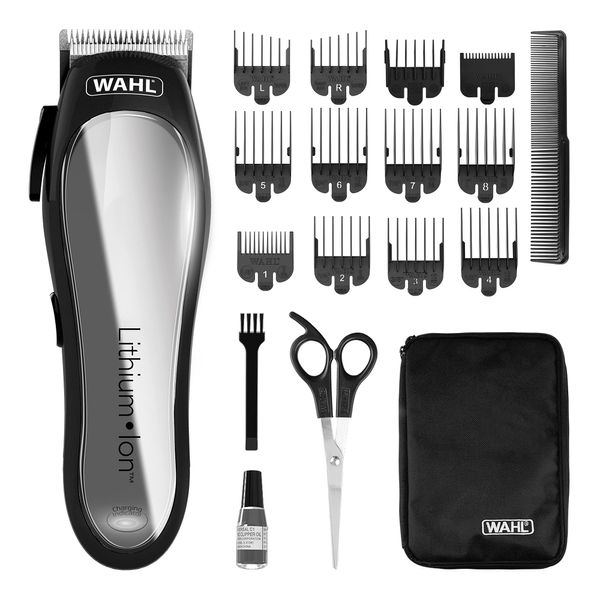 WAHL Power Clipper, Head Shaver, Men's Hair Clippers, Lithium Cord/Cordless Clipper, Quick Charge, Professional Quality, Family Haircutting Kit, Black