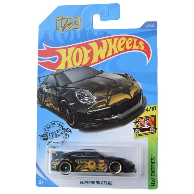 Hot Wheels Porsche 911 GT3 RS 162/250, Black