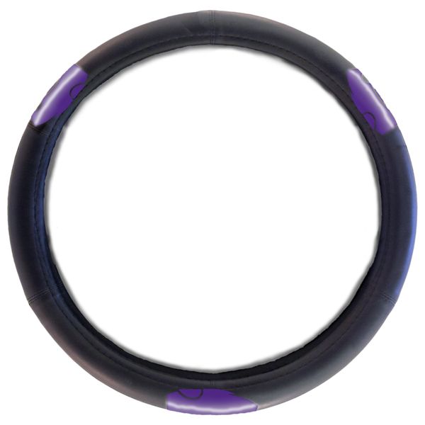 Kansas State Wildcats Steering Wheel Cover, 14.5"-15.5"