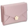 Mariquant Sealing Daisy Letter Mini Wallet, Black