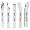PROXXON 5 piece cutting tool set, #24530