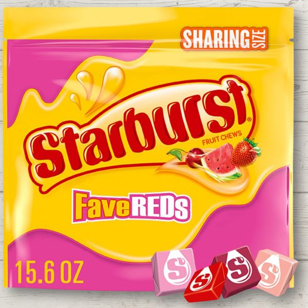 Starburst Favereds Fruit Chews Chewy Candy, Sharing Size, 15.6 Oz Bag Chews