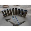 11pcs 3/8” Dr. DuoMetrix Impact Round Bolt Screw Nut Extractor Remove Set
