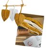 Macrame Kit for beginners, leaf wall hanging craft kit Macrame leaves DIY set Make your own