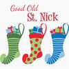 CafePress Good Old St. Nick Magnets 2.25" Round Magnet (10 pack)