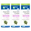 Earth's Care Anti Itch Cream - Extra Strength - Soothes Sunburns, Rashes and Minor Skin Irritation 2.4 OZ (3 Tubes)