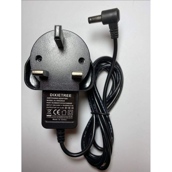 Replacement for 6V 2A AC-DC Adaptor for Nordictrack Elliptical Cross Trainer E9 ZL