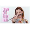 Tearsheet Carbon Wide Tooth Rake Comb with Tail by Tearsheet