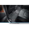 SMARTLINER Floor Mats 2nd/3rd Row Liner Black for 2018-2021 Expedition/Navigator