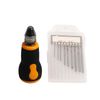Cunyuer 10Pcs Mini Hand Drill Manual Bits, 0.8‑3.0mm Micro Mini Portable Tool Set Small Hand Drill