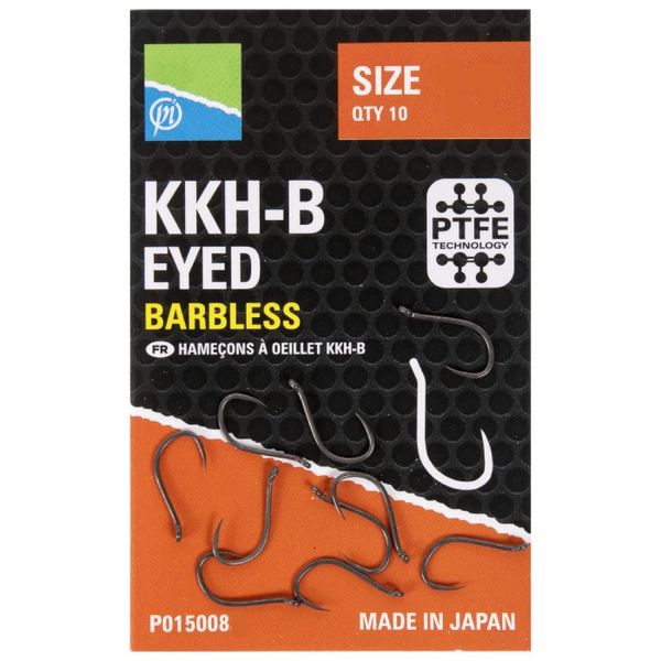 Preston Innovations KKH-B Eyed Barbless (10)